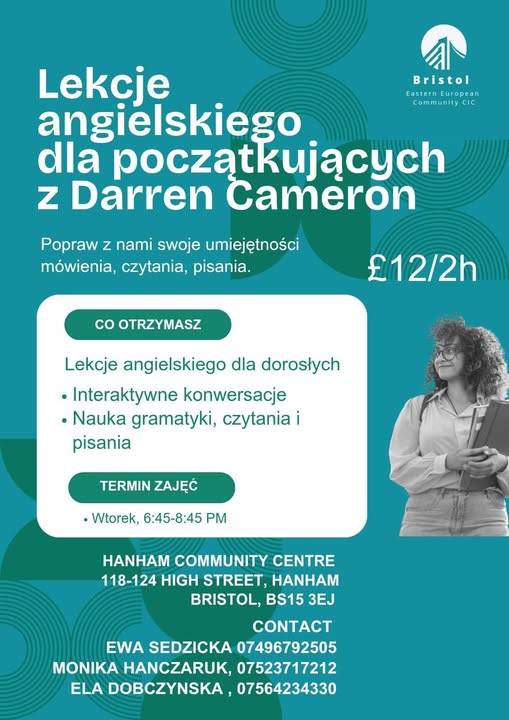 image from Lekcje angielskiego dla początkujących z Darren Cameron